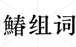 鰆组词