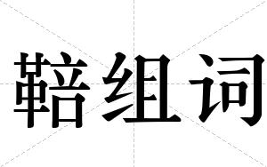 鞛组词
