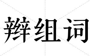 辫组词 辫组词
