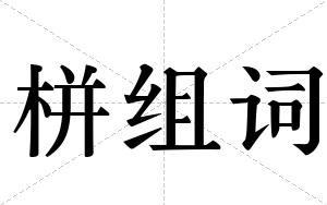栟组词