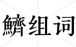 鱭组词