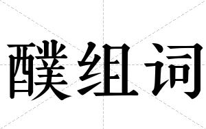 醭组词