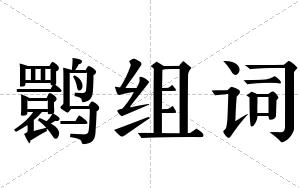 鹮组词