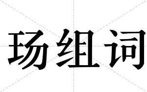 玚组词